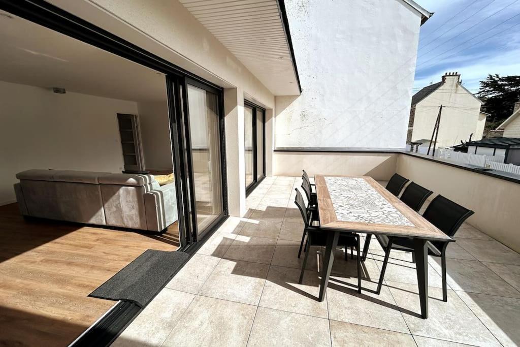 Grande Maison Neuve A 100 M De La Plage プレヌフ・ヴァル・アンドレ エクステリア 写真